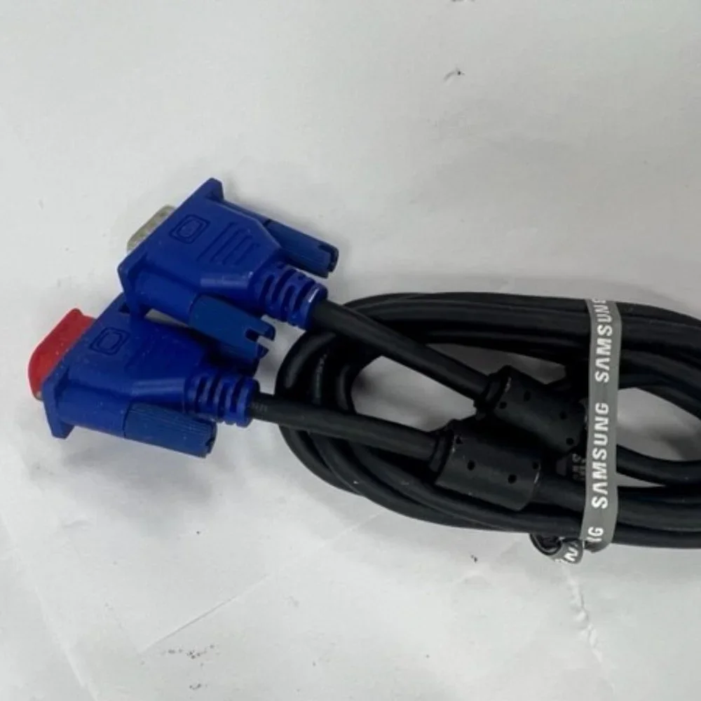 Male video low voltage computer cable